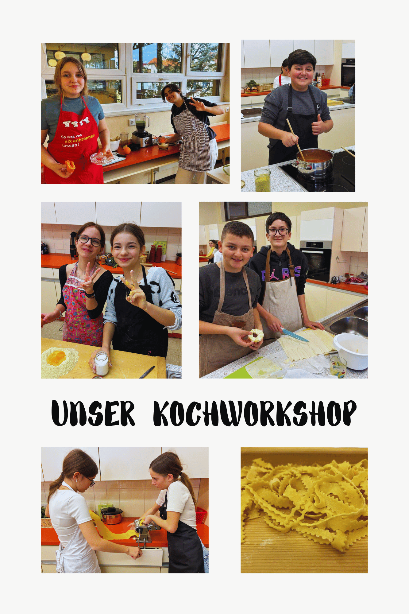 Unser Kochworkshop